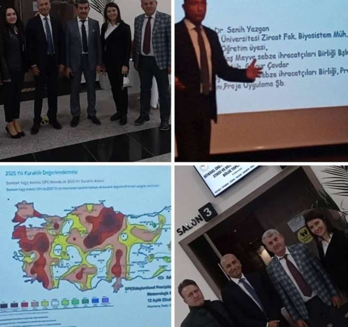 “Bitkisel Üretimde İklim Değişikliğinin Etkisi ve Değerlendirilmesi Bölge Toplantısı”