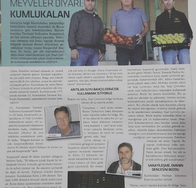 ”Fabrikası Olmayan Tek Ürün Topraktır”